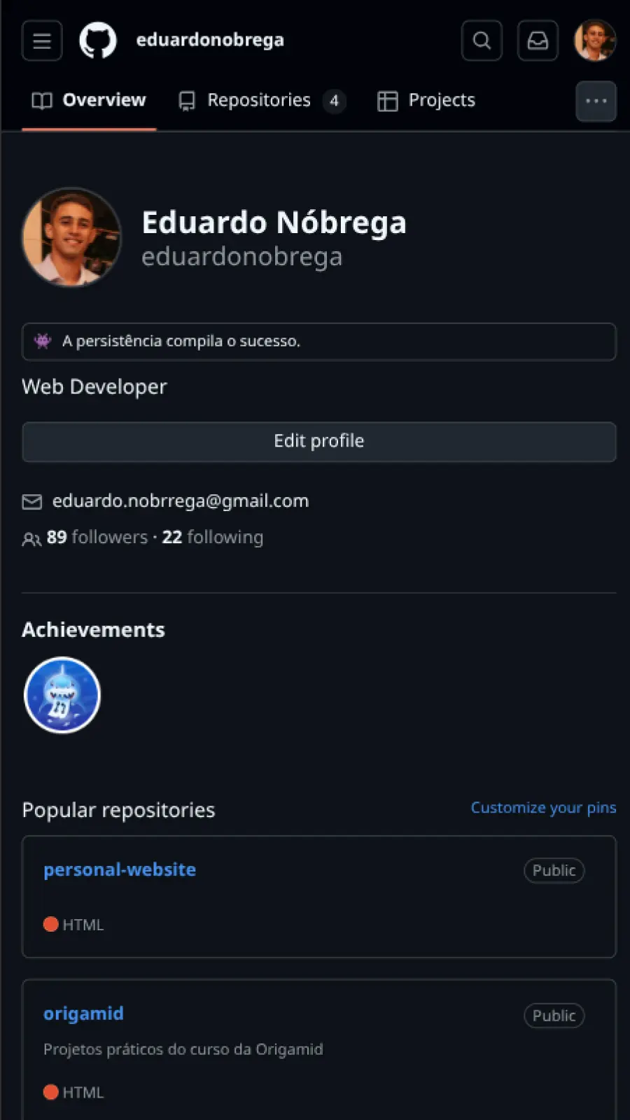 Tela de agendamentos